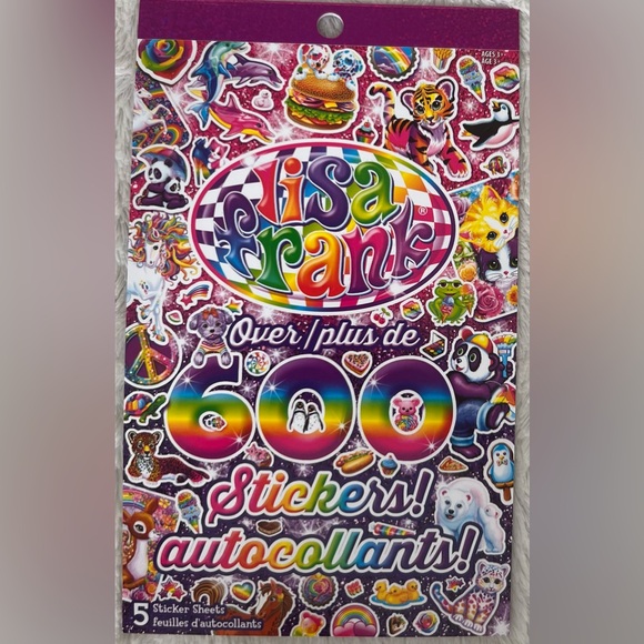 Brand New 4 Lisa Frank Sticker Books - Picture 2 of 7